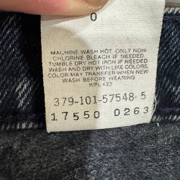 Vintage Levi’s 550 Women’s Jeans 13 28x30 Faded Black USA Relaxed Tapered - Picture 4 of 11